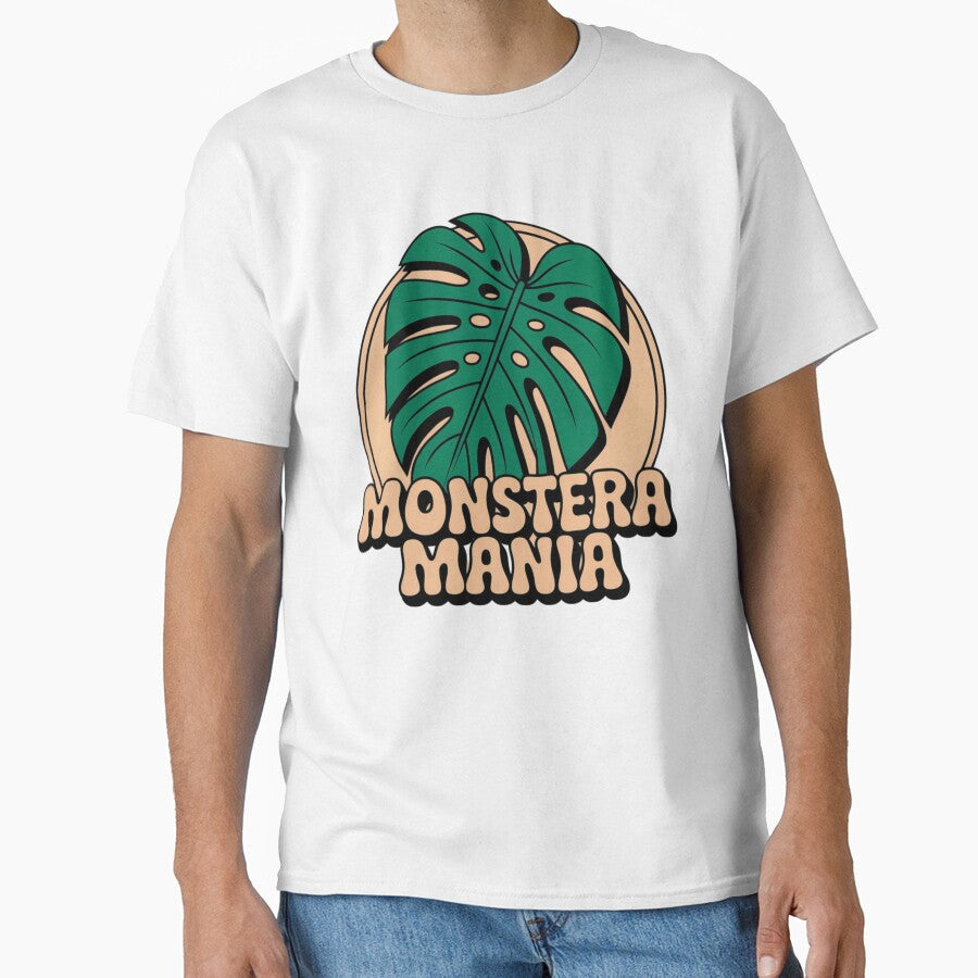 Monstera Mania – Retro Houseplant Lover Design by NO-STUDIO