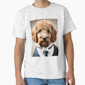 Professor Doodle - Labradoodle in a Suit by trenchbalence