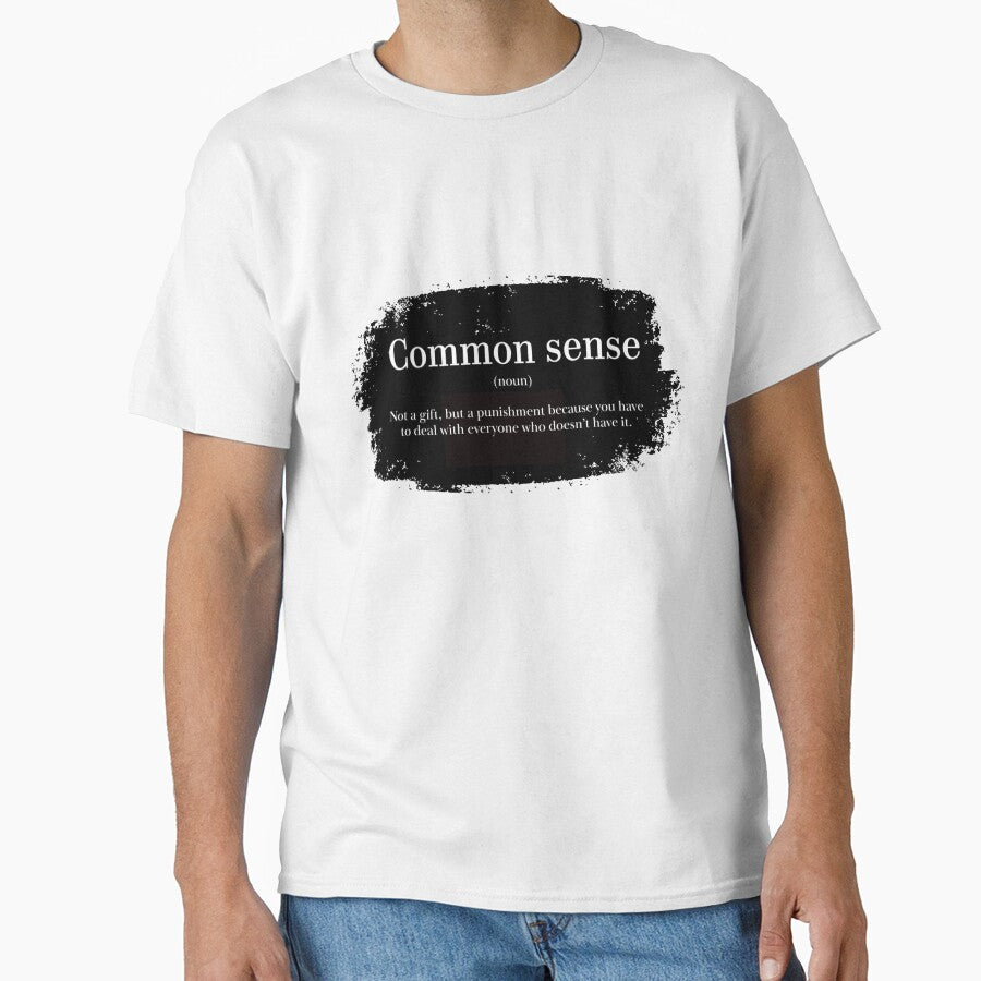 Common sense is an option by Lof-Sau