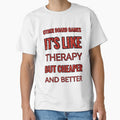 Other Board Games It'S Like Therapy But Cheaper And Better Red Rhinestone by TheIconSmith