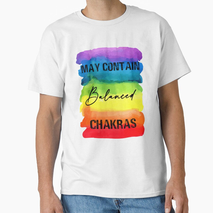 May Contain Balanced Chakras 7 Colors Rainbow Reiki by ChakraShine