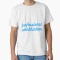 Professional Overthinker Blue by CJ Vanderbeek