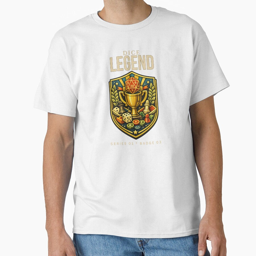 Dice Legend Tabletop Gamer by WitWorksCo