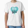 Big Sister Heart Sticker for Pregnancy Announcements by ZyVoAli