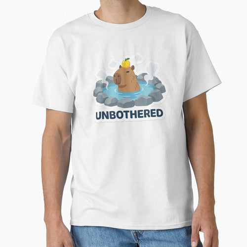 "Unbothered" Chill Capybara in Hot Spring Onsen by RiotKida
