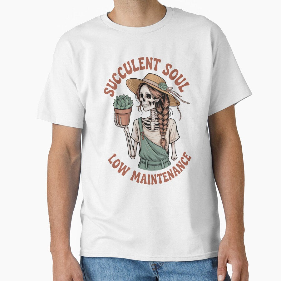 Low-Maintenance Plant Lover — Succulent Soul by Skull in Wool