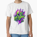Get Inked Cool Fire Skull Tattoo Design by TheArtOfPat
