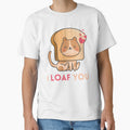 I Loaf You Cute Cat with Bread by quinellie