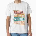 Coffee Pottery Dogs Repeat - Pottery Lover’s Routine by Pobru