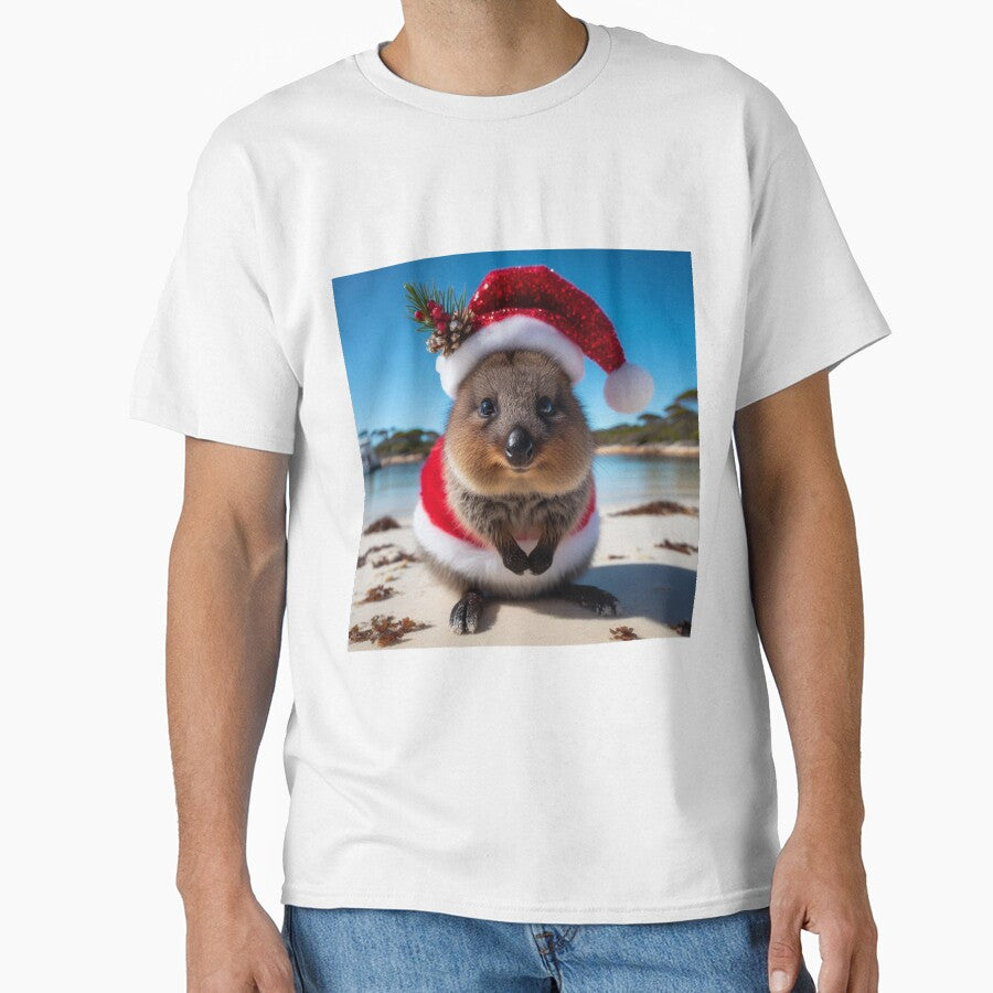 Santa Quokka 1 by Sybille-Yates