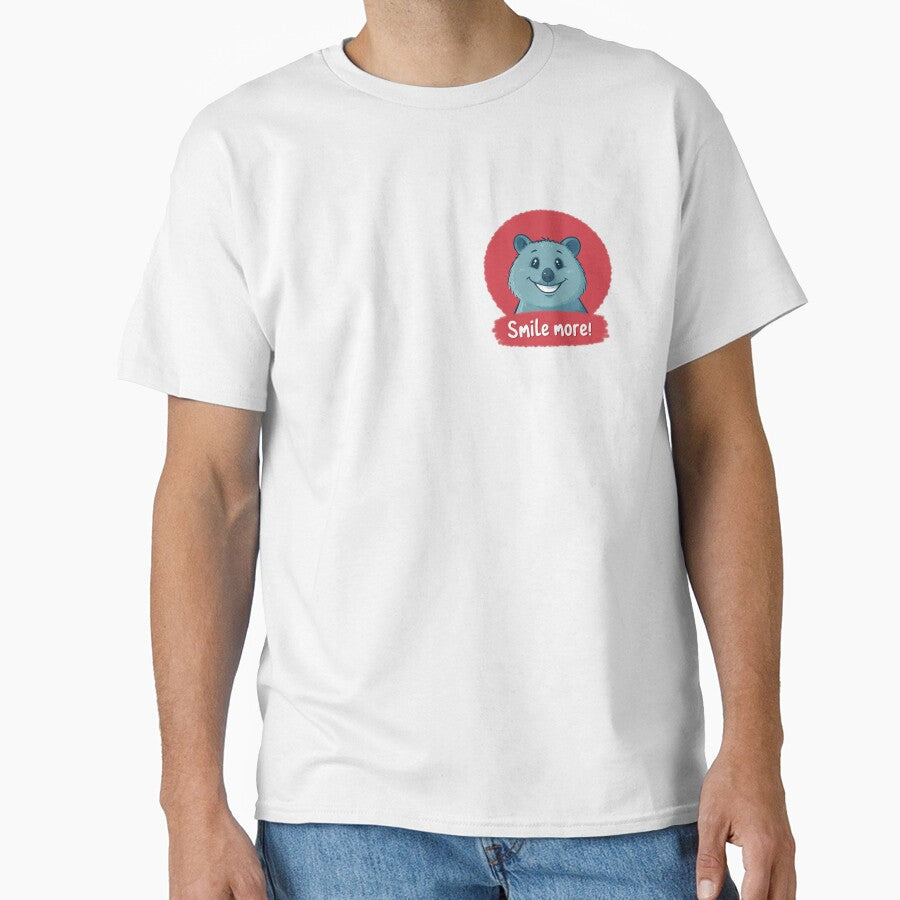 Smile More Quokka Cartoon by kacperartdesign
