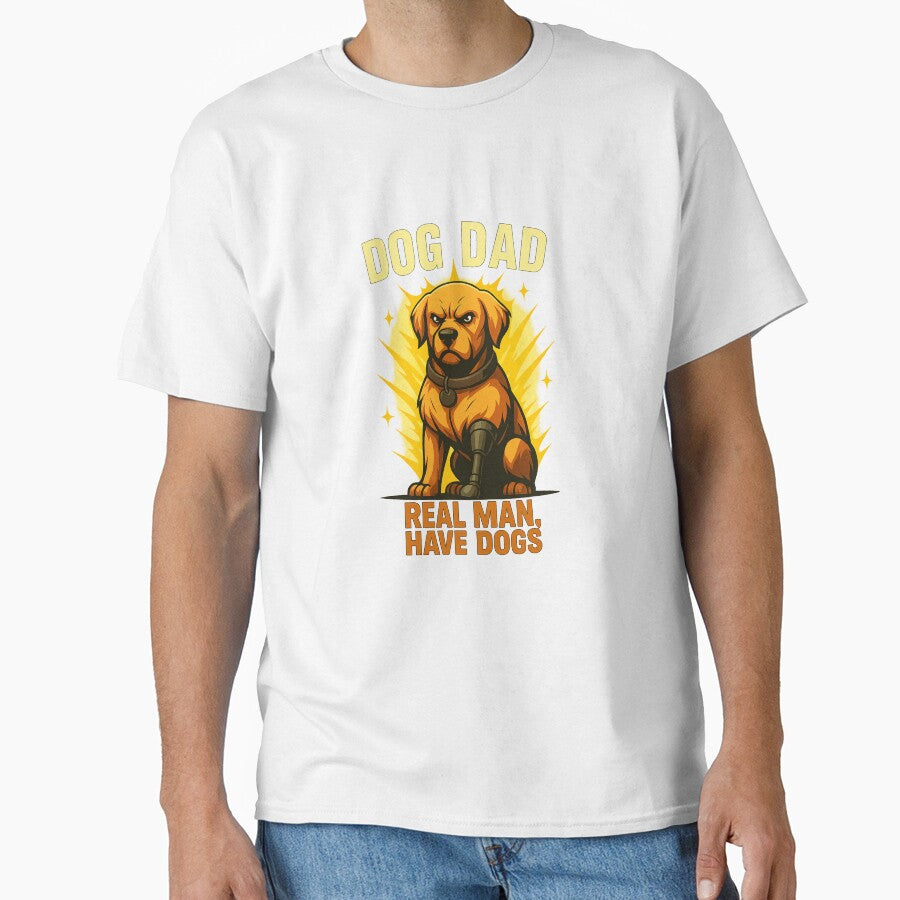 Stronger Dog Dad by Red White & WG