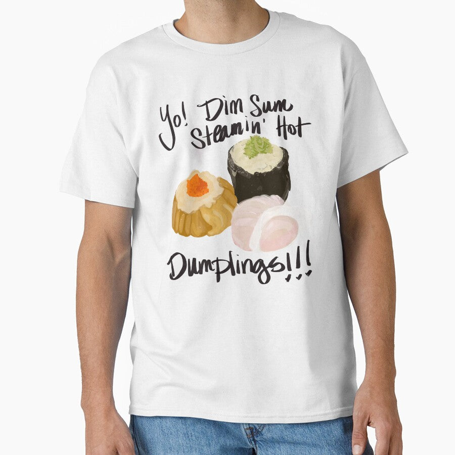 Yo! Dim Sum Steamin’ Hot Dumplings - Funny Food Art by loridelisle