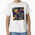 Glowing Jellyfish Sea by Health And Fitness Posts e-Store