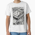 Nebula Voyager – Retro Gaming Console Space Arcade Art T-Shirt by zumerdiego