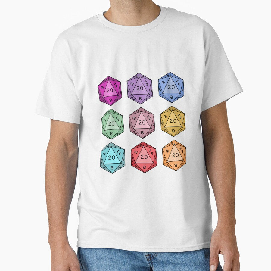 Rainbow D20 by leximarolf