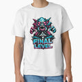 Final Level Neon Boss Monster – Retro Arcade Gaming Design by JonelCrafts