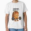 Small Body, Big Strength – Cute Hedgehog Gym Motivation by Latitude 1°N