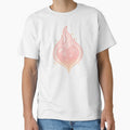 Rose Quartz Heart Flame | Kawaii Crystal Heart Sticker | Soft Girl Manifestation | Divine Feminine Healing Art by HerDreamCodes
