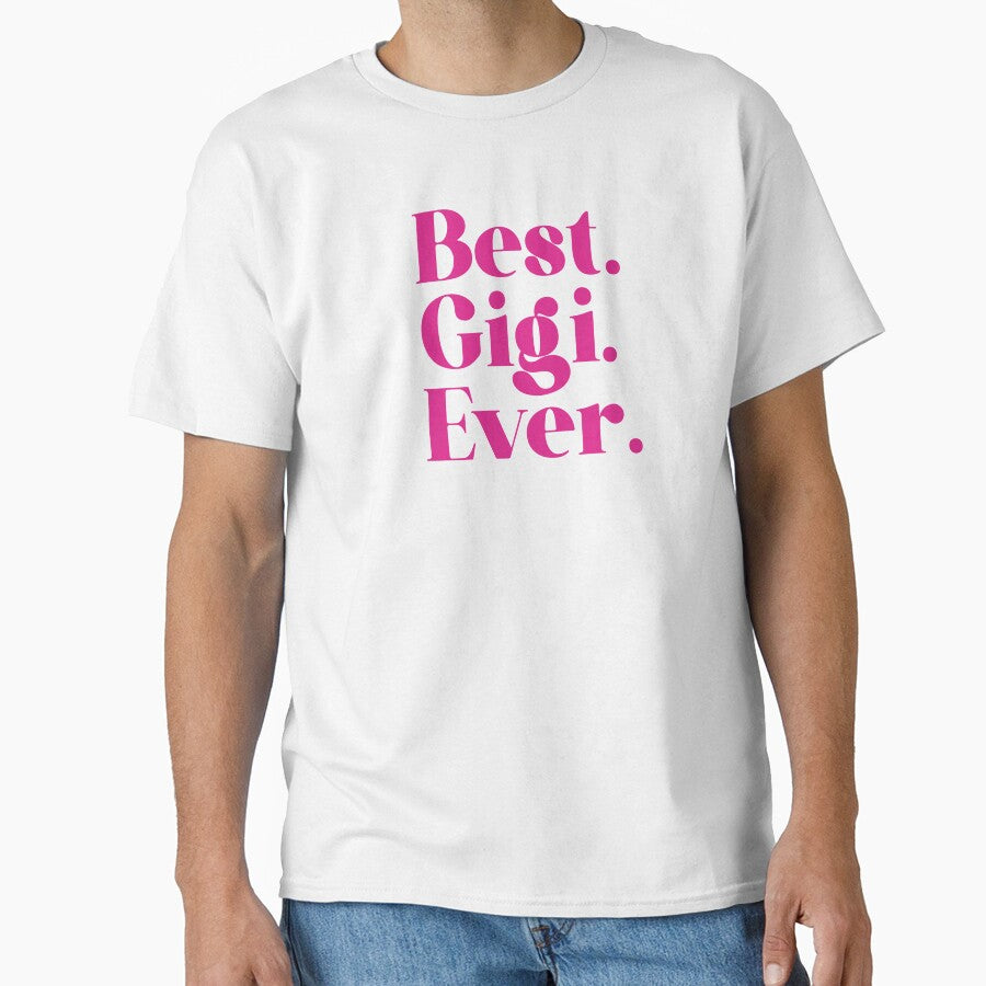 Best Gigi Ever Modern Pink Typography Mother's Day by darkskydelights