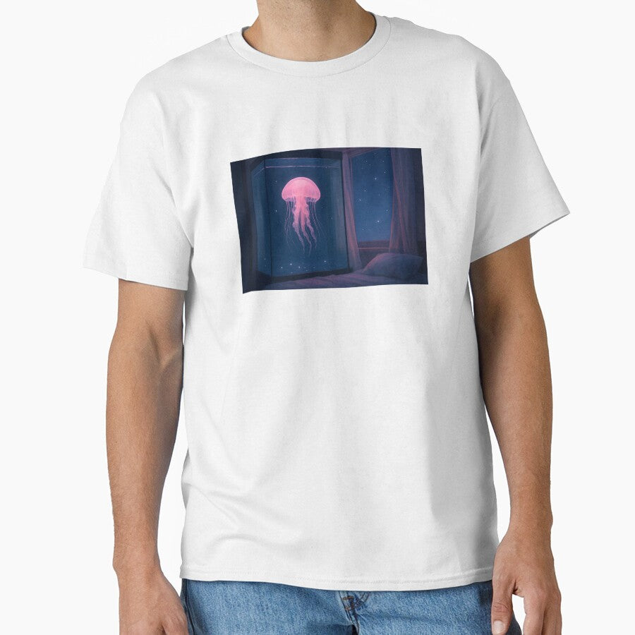 Glowing Jellyfish Aquarium by Moonlight by SassyArtistry