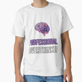 Professional Overthinker Funny Quote Introvert Humor Shirt by ahfas86