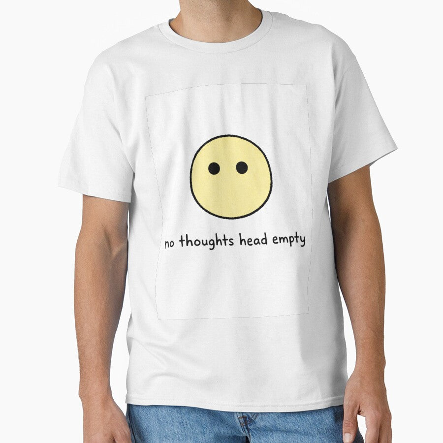No Thoughts Head Empty Sticker by Przemsi40