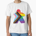 Progressive Pride Flag Meeple by BeamGeeks