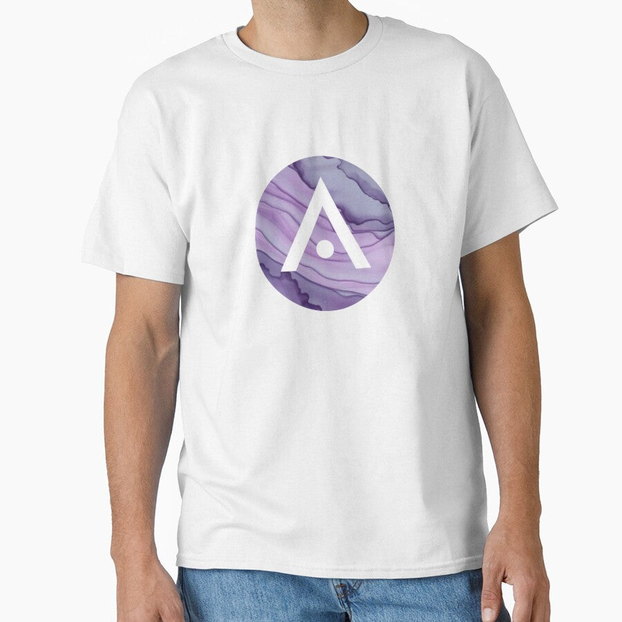 Dark Purple Marble Aveda Logo by Dalaura