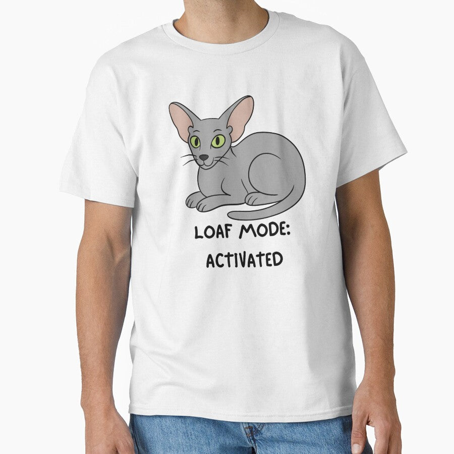 Loaf Mode Activated Funny Oriental Shorthair Cat by suescircus
