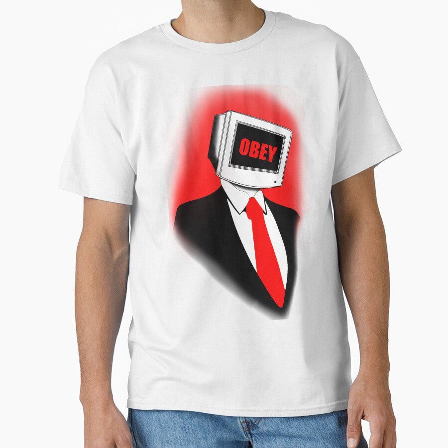 OBEY Computer Man in Suit by Dope-Ass-Decals
