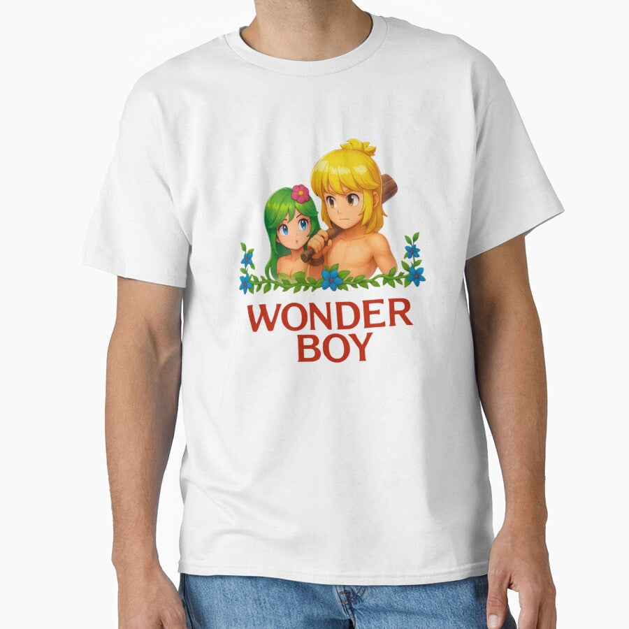 Wonder Boy Retro Game Mame by Pixelogia
