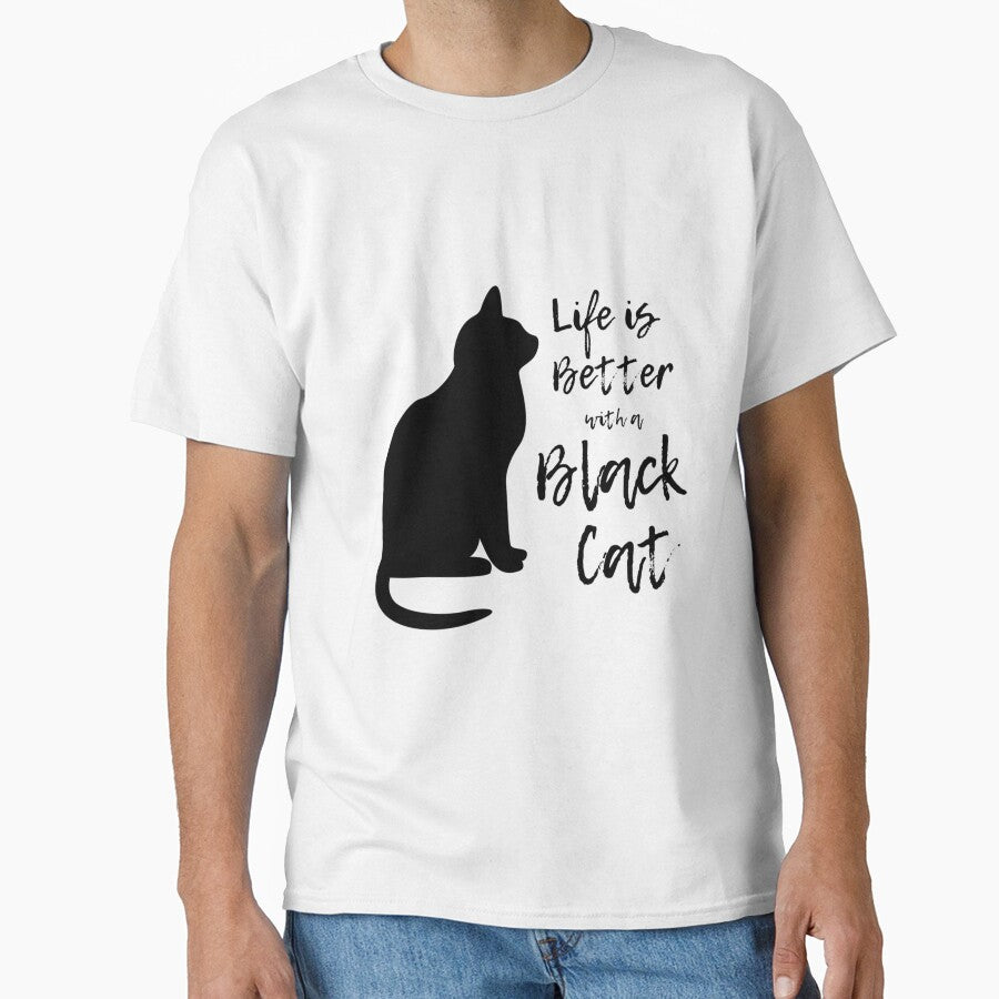 Life is Better with a Black Cat by badluckblackcat