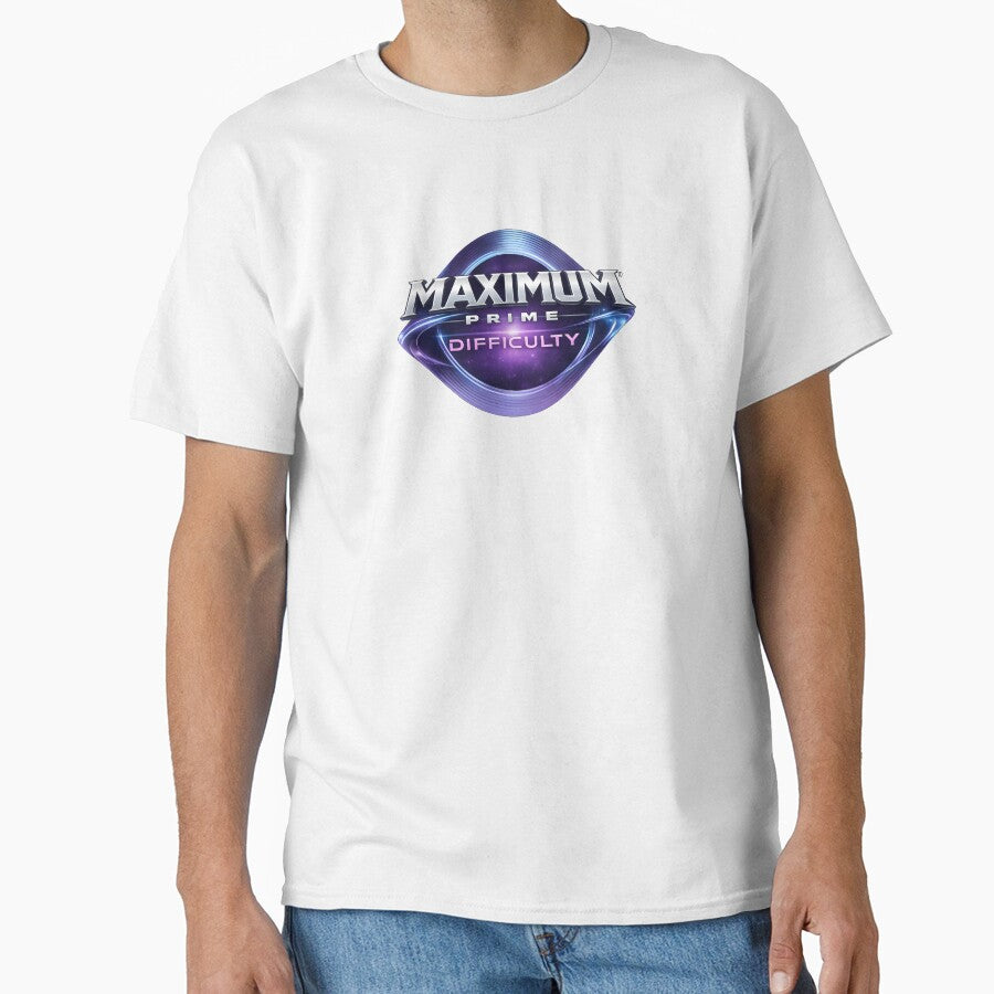 Maximum Prime Difficulty – Sci-Fi Challenge Mode Parody Gamer Design by SpiffyD
