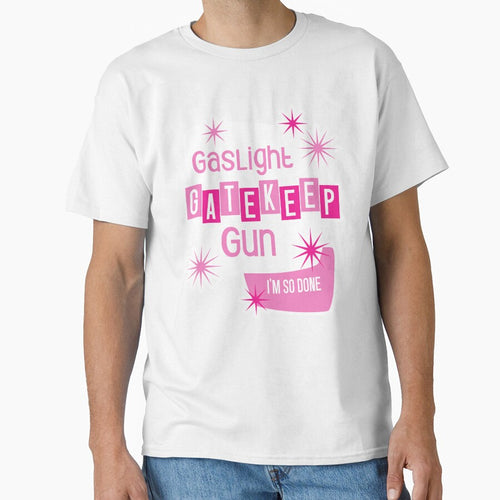 50's Pink Gaslight, Gatekeep, Gun by ShortcakeSketch