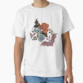 Mischievous Gang Of Athletes Botanical - Moths And Night Flowers Retro by SeizureFlanigyn