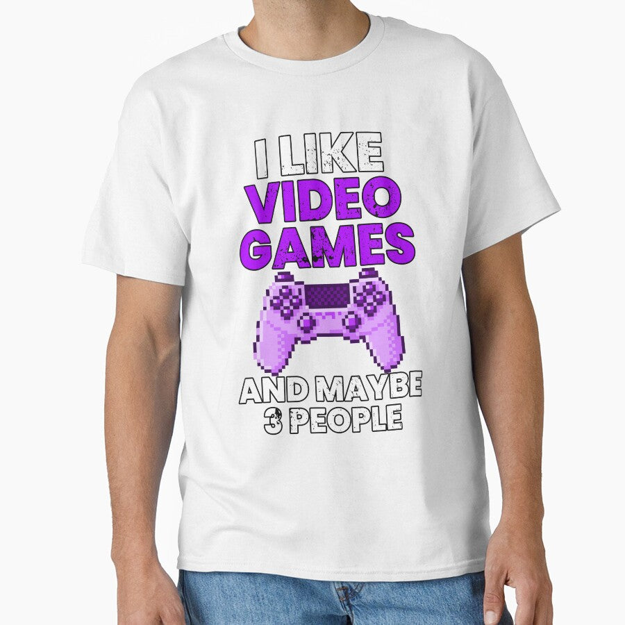I Like Videogames and Maybe 3 People by FNStuff