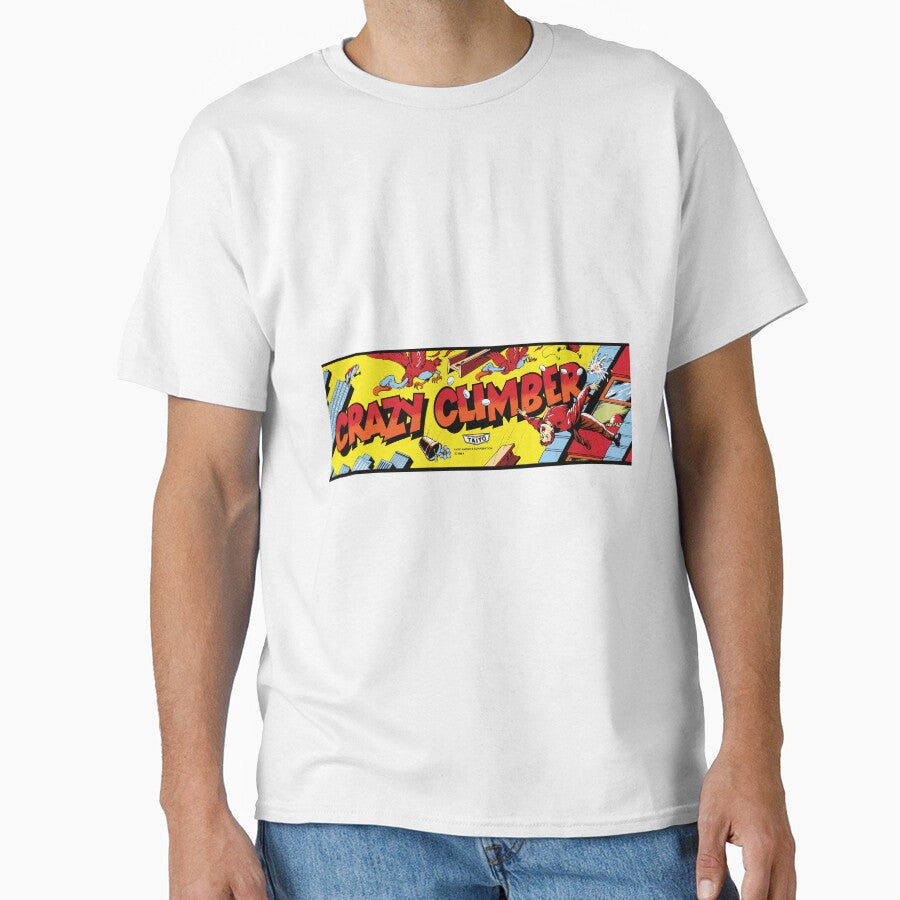 Retro Crazy Climber Vintage Arcade Style Marquee Design by TheRainFamily