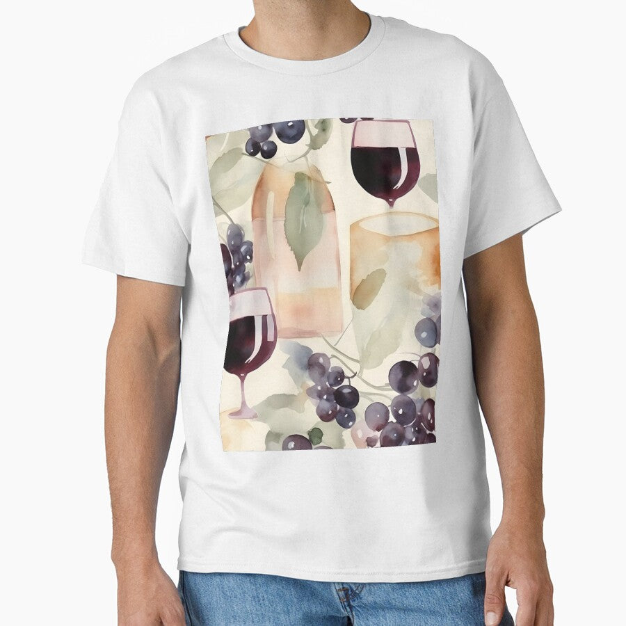 Wine and Cheese Water Color 3 by FantasyRealmOP