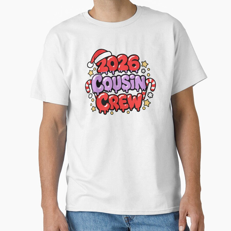 festive cousin crew xmas lights family unity art by ArtDesignTp
