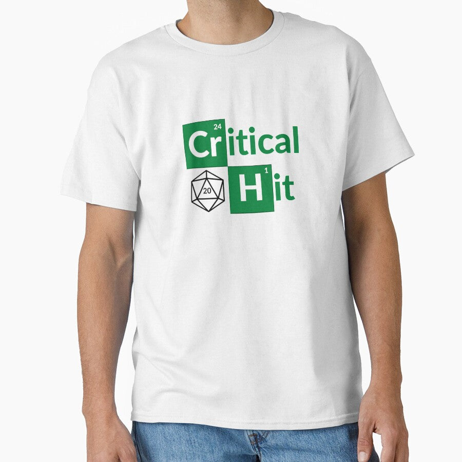 DnD dungeons and dragons critical hit design by AverageApparel
