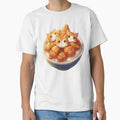 Orange Tabby Cat Head Dumplings in Fried Chicken Rice Bowl – Cute Kawaii Food Cutout by EmeraldeaArt
