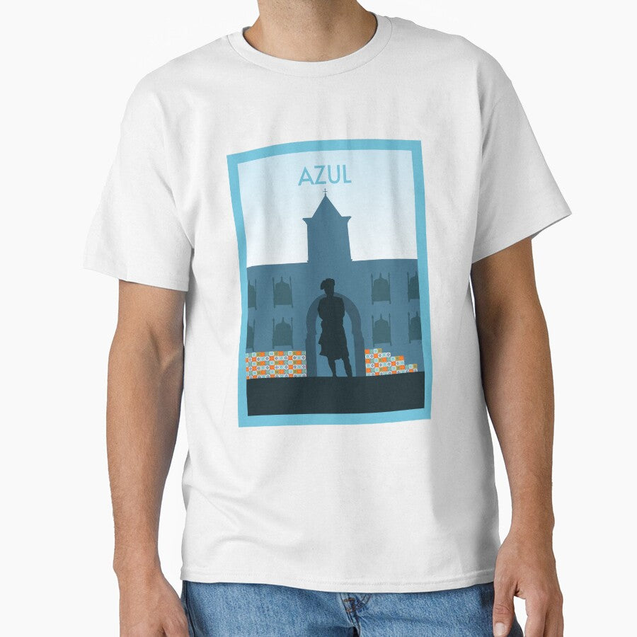 Azul - Board Games - Minimalist Travel Poster Style - Board Game Art by MeepleDesign
