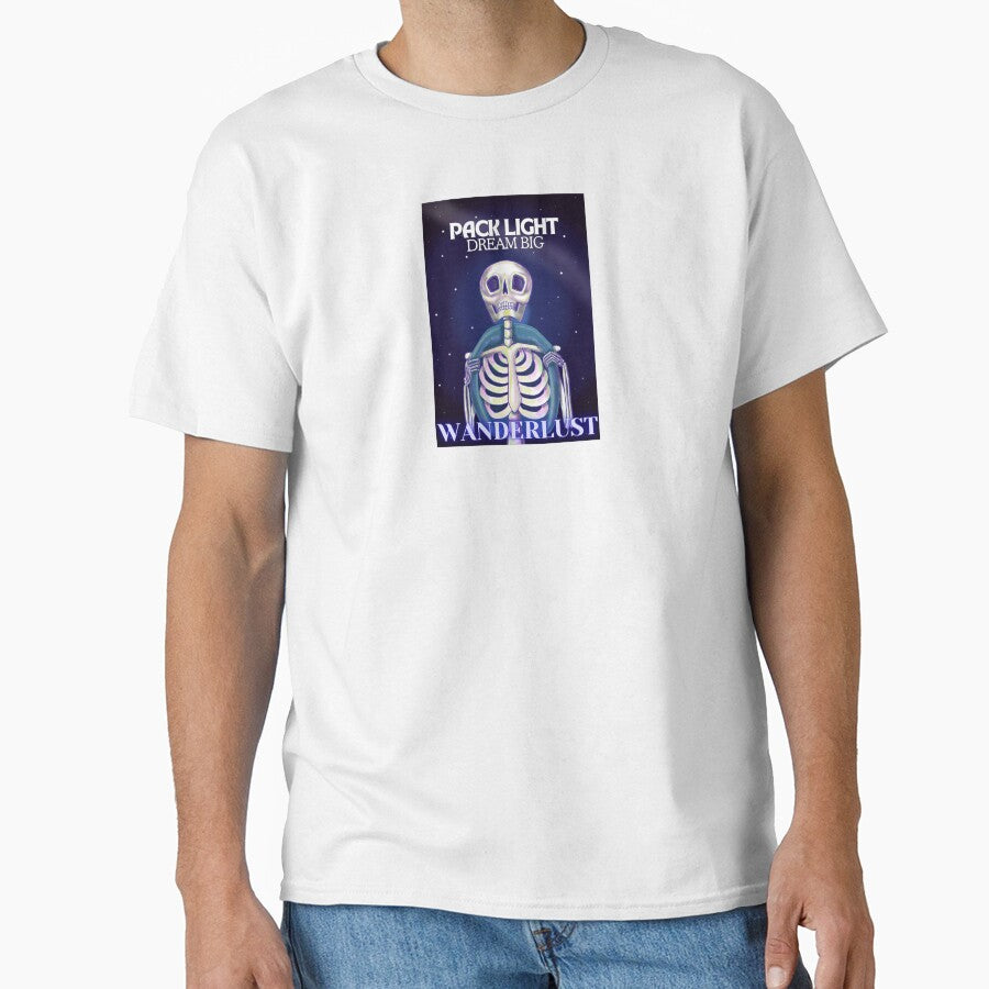Pack Light Dream Big Wanderlust Skelly by PonyPoison