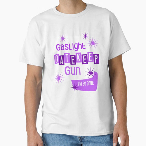 50's Purple Gaslight, Gatekeep, Gun by ShortcakeSketch