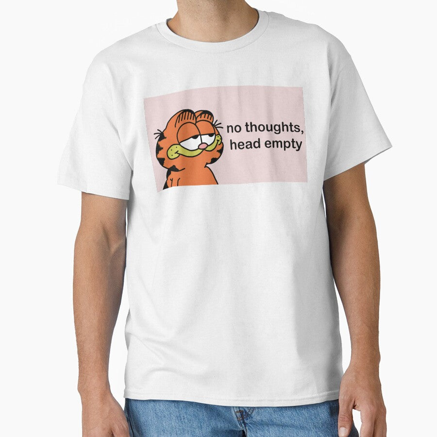 Garfield No Thoughts Head Empty by MehranZetzsche