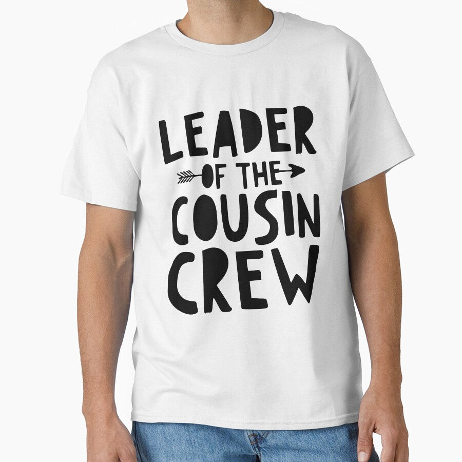 Leader Of The Cousin Crew Funny Cousin Club Squad by Achrafdesign