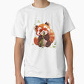 red panda eating by MystiS
