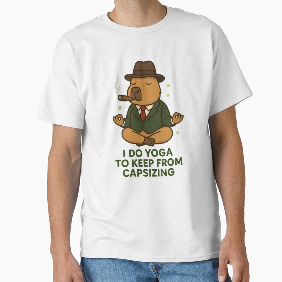 Capybara Gangster Zen – Funny Smoking Meditation by RetroPop23