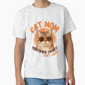 Certified Crazy Cat Mom with Sunglasses Retro Cat Lover by Randomnessy
